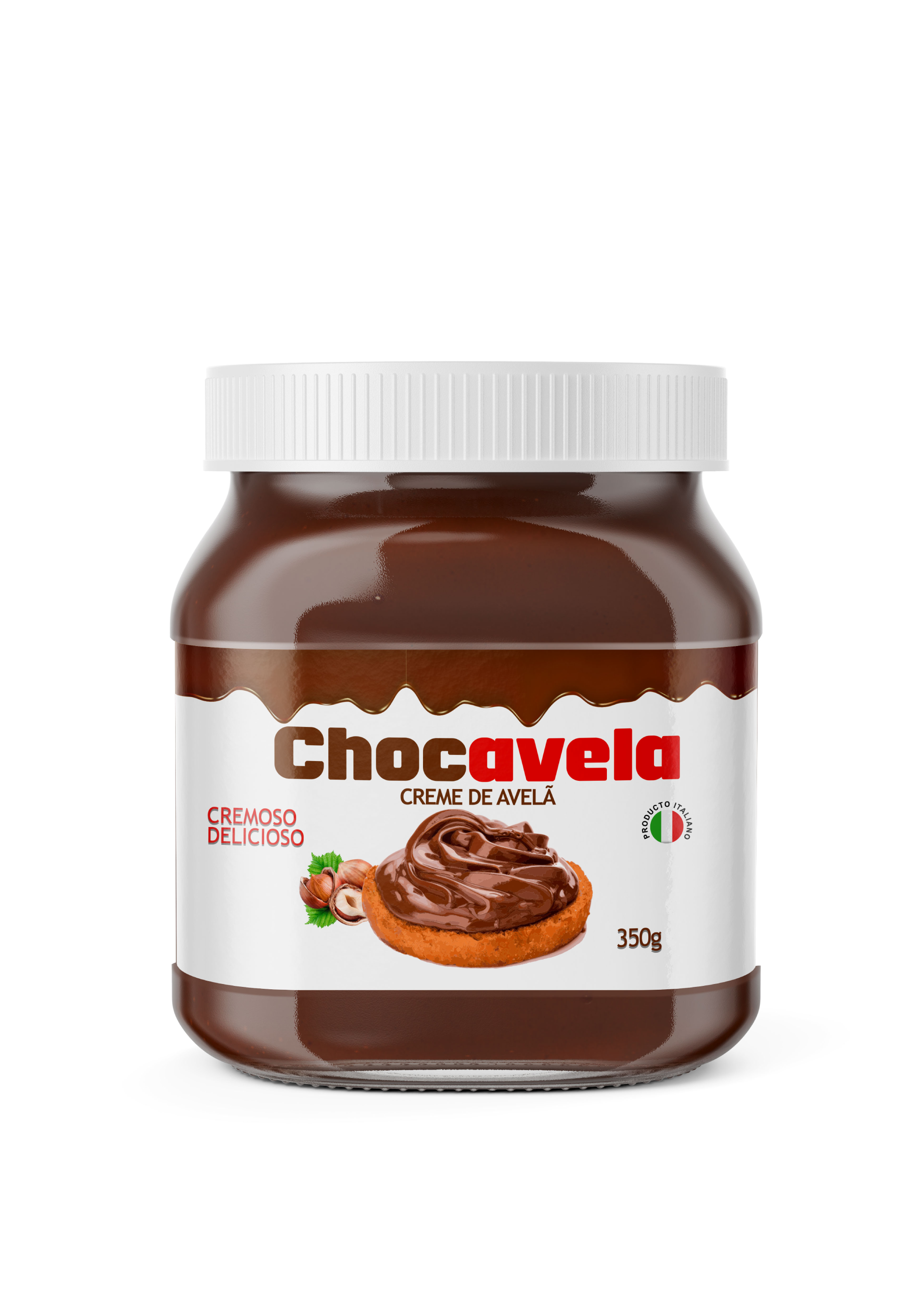 Chocavelã hazelnut cream jar